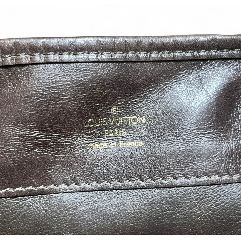 RARE 2006 Spring Authentic LOUIS VUITTON Taupe Monogram Charms Musette Brown Bag